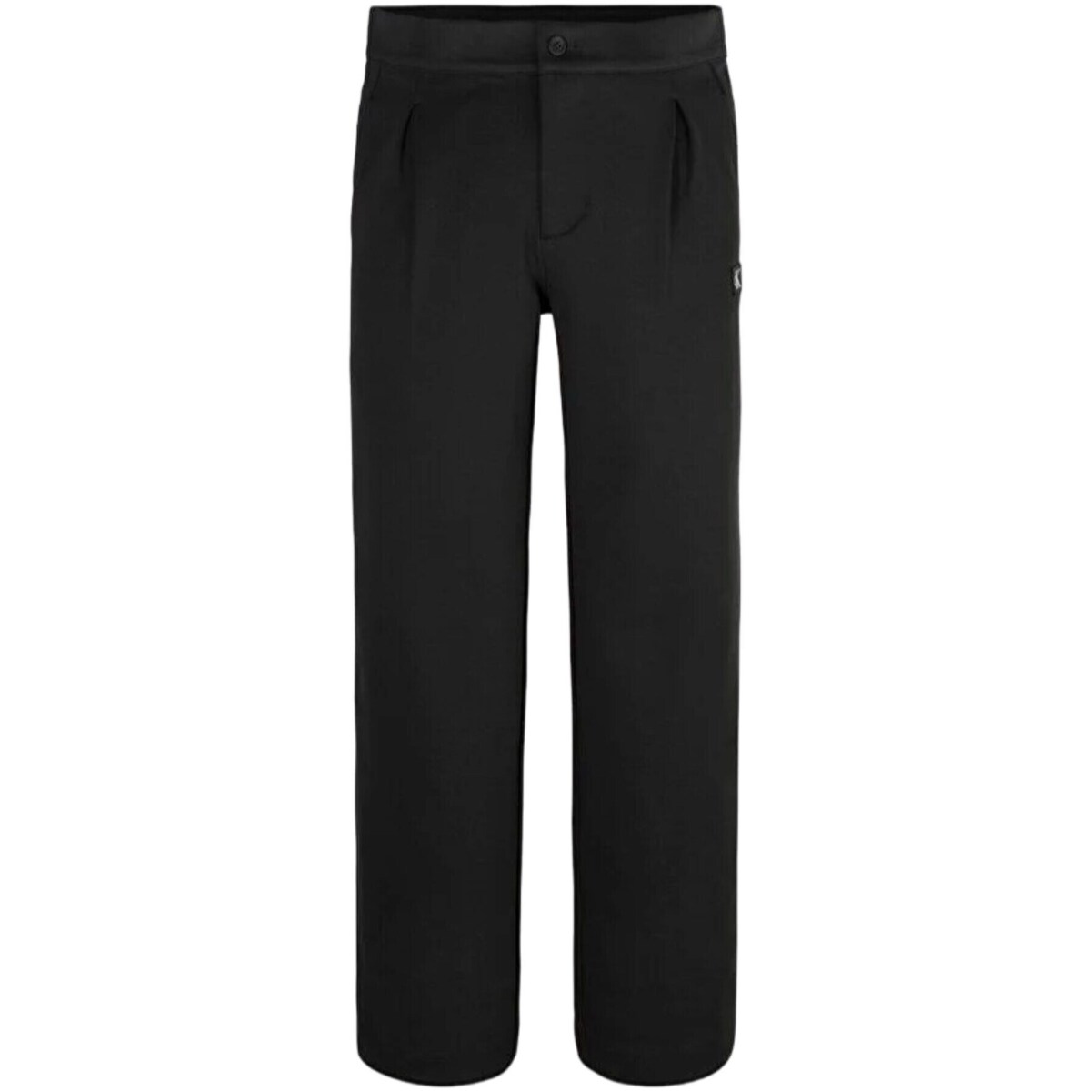 Kleidung Jungen 5-Pocket-Hosen Calvin Klein Jeans IB0IB01936 Schwarz