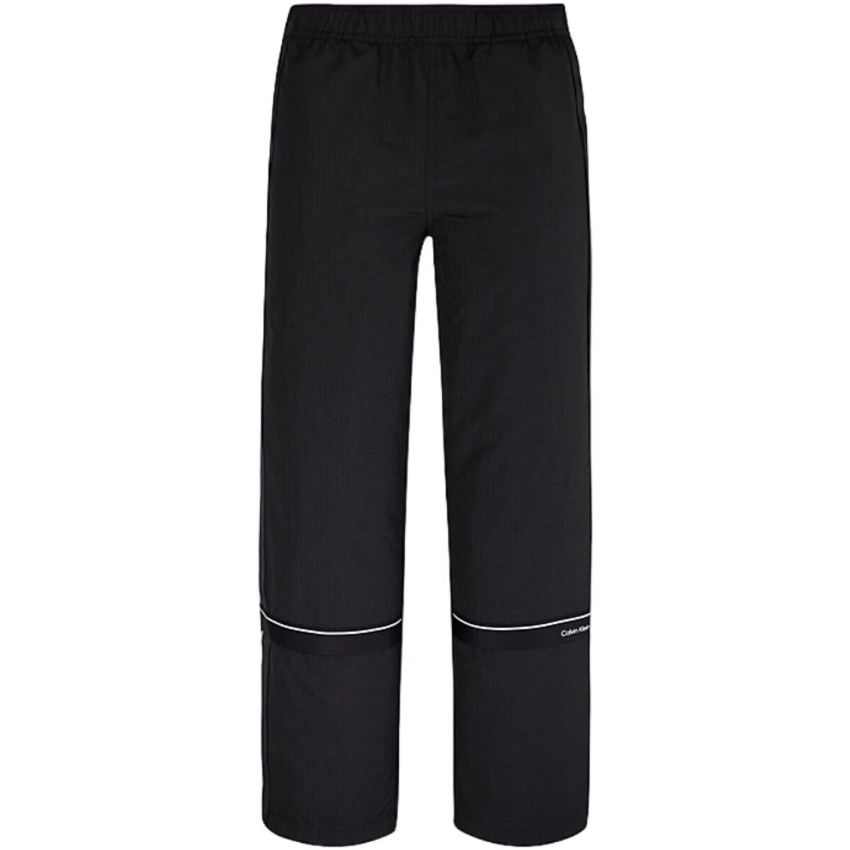 Kleidung Jungen 5-Pocket-Hosen Calvin Klein Jeans IB0IB02016 Schwarz