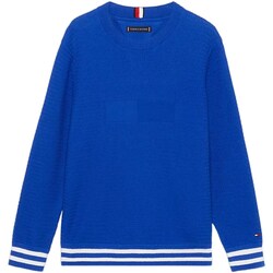 Kleidung Jungen Pullover Tommy Hilfiger KB0KB08721 Blau