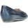 Schuhe Damen Slipper CallagHan C12022 KITT DANCE LOAFERS Blau