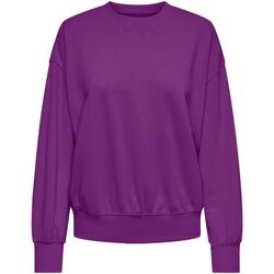 Kleidung Damen Sweatshirts Only 15312085 BELLA NECK-PURPLE MAGIC Violett