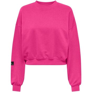 Kleidung Damen Sweatshirts Only 15312086 BELLA SHORT-RASPBERRY ROSE Violett