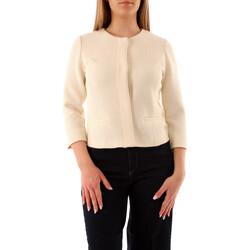 Kleidung Damen Jacken / Blazers Emme Marella CUSCUS Weiss