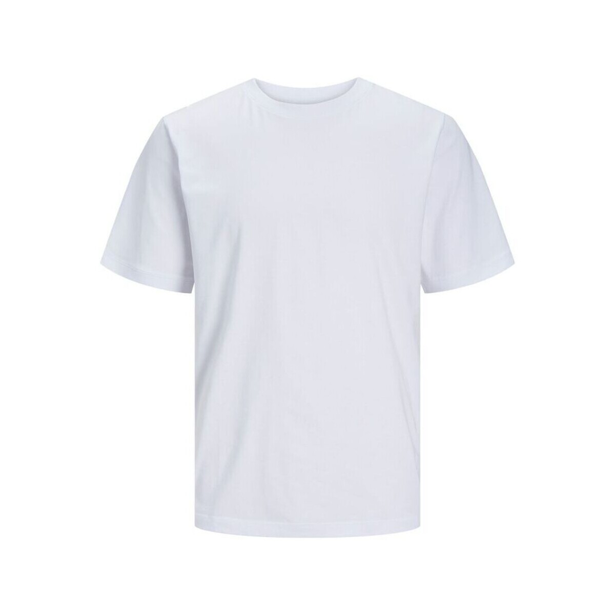Kleidung Herren T-Shirts & Poloshirts Jack & Jones 12251351 SPENCER-WHITE Weiss