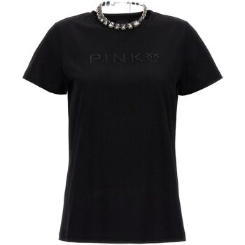 Kleidung Damen T-Shirts & Poloshirts Pinko MARCELLE 101835 A15Z-ZI4 Schwarz