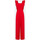 Kleidung Damen 3/4 & 7/8 Jeans Naf Naf TUTA LUNGA CON BRETELLE Art. SEND13 Rot