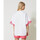 Kleidung Damen T-Shirts & Poloshirts Twin Set T-SHIRT MYFO CON STAMPA LOGO E PIZZO Art. 231AQ2014 