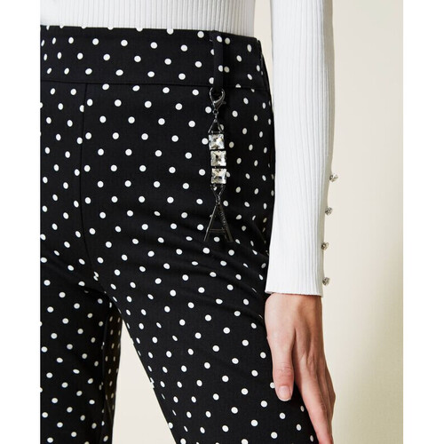 Twin Set LEGGINGS A POIS CON CHARM Art. 222AP2112 