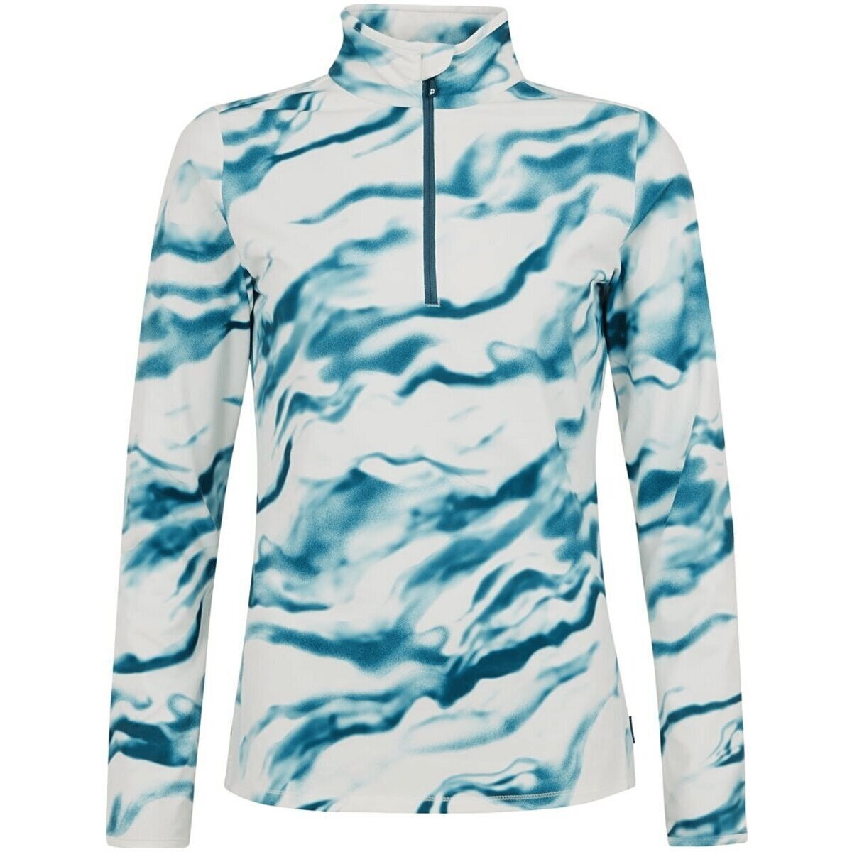 Kleidung Damen Pullover Protest Sport PRTRIKOTI 1/4 zip top Jewel Blue 3610532/512 512-512 Other