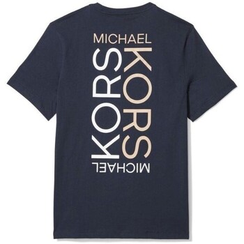 MICHAEL Michael Kors CR451VPFV4 SS MODERN LOGO TEE Blau