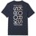 Kleidung Herren T-Shirts MICHAEL Michael Kors CR451VPFV4 SS MODERN LOGO TEE Blau
