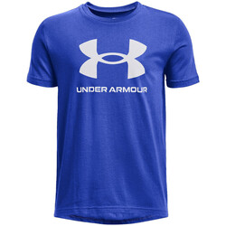 Kleidung Jungen T-Shirts & Poloshirts Under Armour 1363282-486 Blau