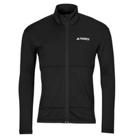 Kleidung Herren Trainingsjacken adidas TERREX Multi Light Fleece Full-Zip Jacket Schwarz