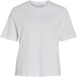 Kleidung T-Shirts & Poloshirts Vila  Weiss