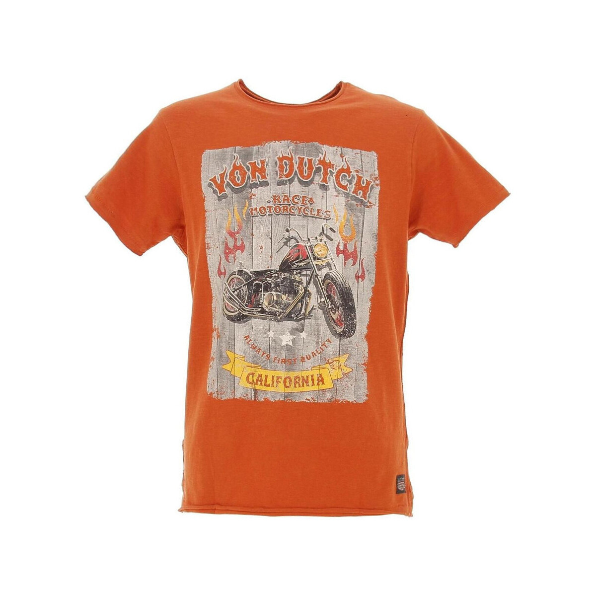 Kleidung Herren T-Shirts & Poloshirts Von Dutch VD/TRC/RACE Orange