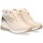 Schuhe Damen Sneaker Exé Shoes 3421EX06 Beige