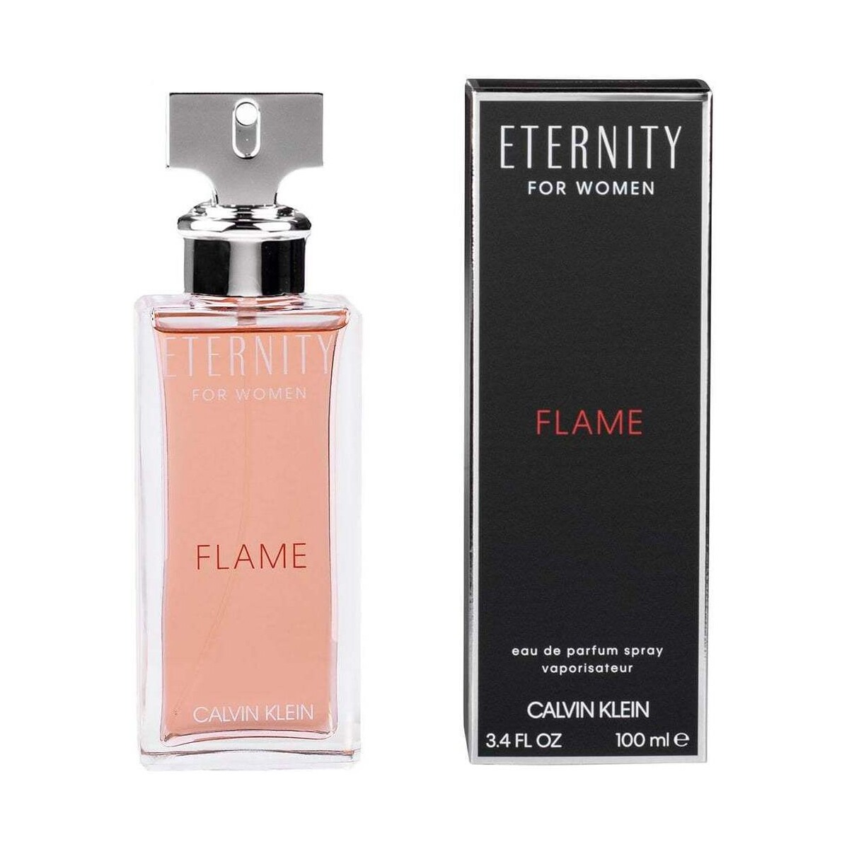 Beauty Damen Eau de parfum  Calvin Klein Jeans Eternity Flame - Parfüm - 100ml - VERDAMPFER Eternity Flame - perfume - 100ml - spray