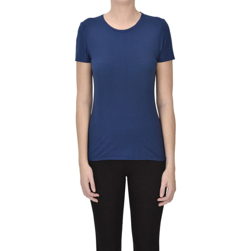 Kleidung Damen T-Shirts & Poloshirts Scaglione TPS00003033AE Blau