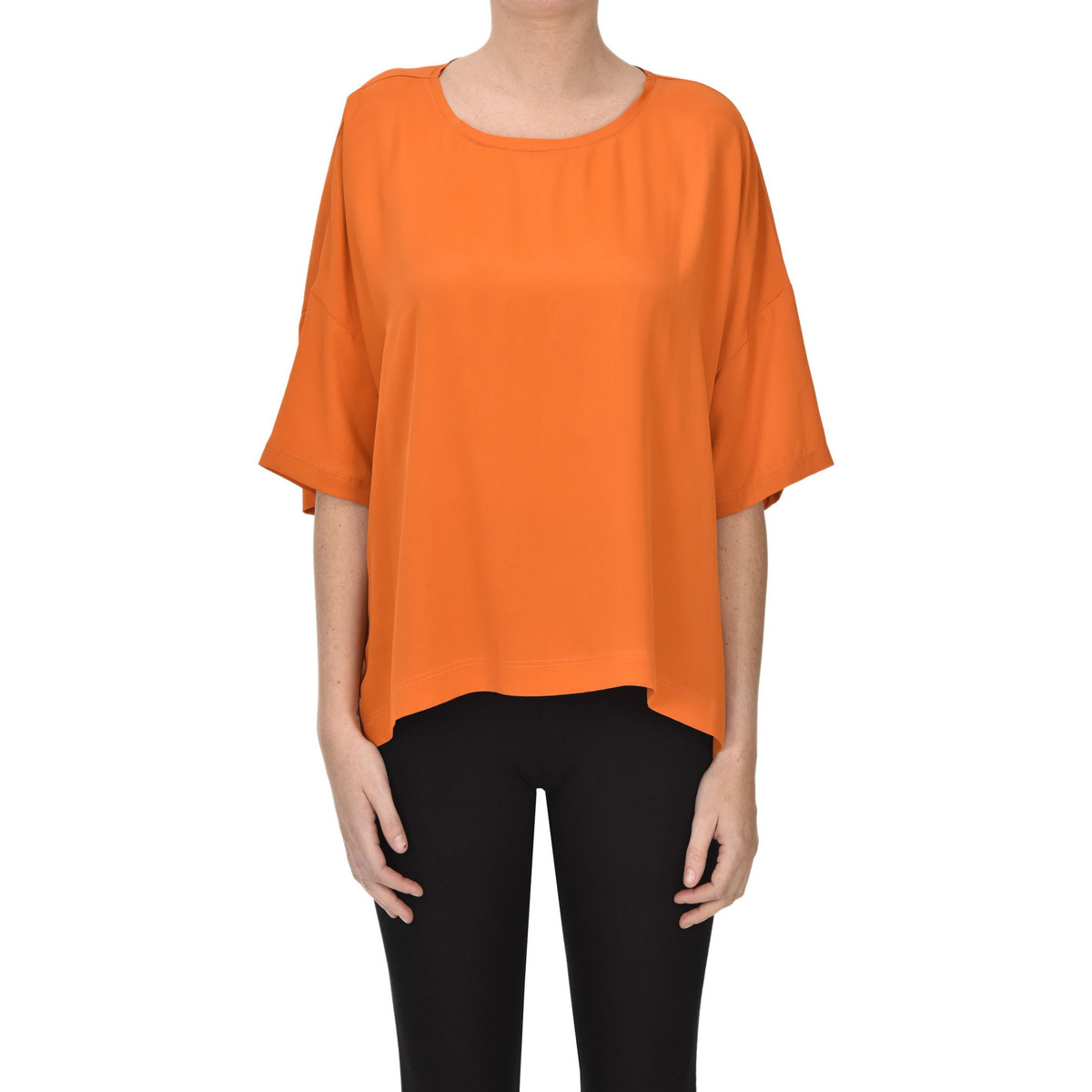 Kleidung Damen Hemden Maliparmi TPC00003055AE Orange