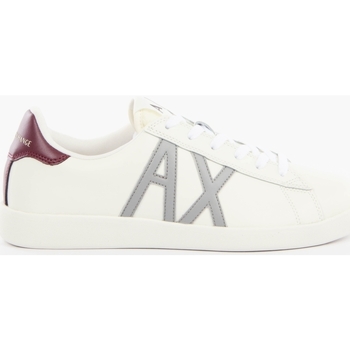 Schuhe Herren Sneaker Low EAX AX luxe Weiss