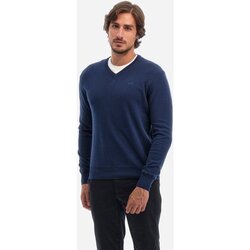 Kleidung Herren Pullover La Martina XMS001-YW084 Blau
