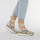 Schuhe Damen Leinen-Pantoletten mit gefloch Gioseppo SAMOBOR Weiss