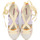 Schuhe Damen Leinen-Pantoletten mit gefloch Gioseppo SAMOBOR Violett