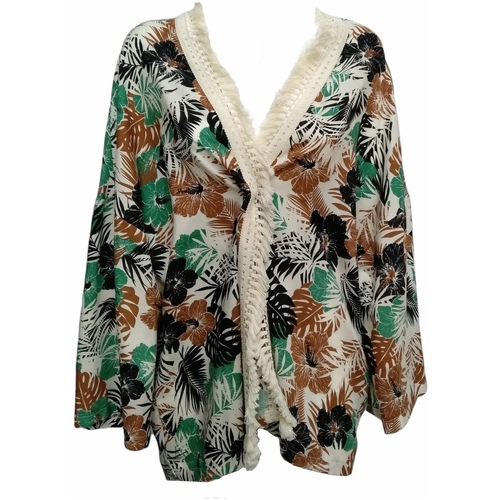 Kleidung Damen Strickjacken Susymix ST5054151UA2 Weiss