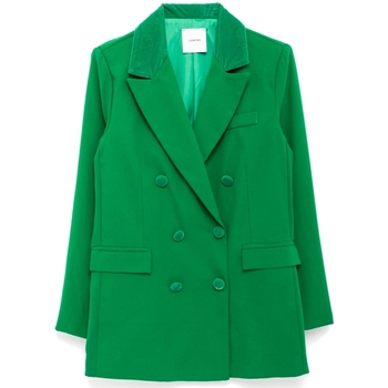 Kleidung Damen Jacken / Blazers Lumina L5138 Grün