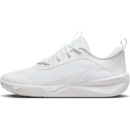 Schuhe Jungen Tennisschuhe Nike DM9027 Weiss