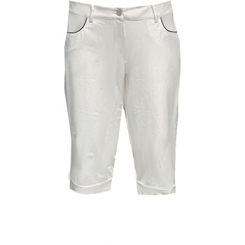 Kleidung Damen Shorts / Bermudas Emporio Armani EA7 282138-0S415 Weiss