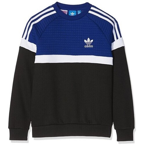 Kleidung Jungen Sweatshirts adidas Originals BQ3950 Blau