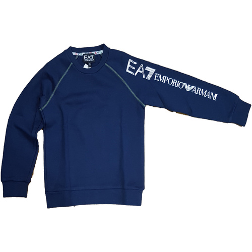 Kleidung Jungen Sweatshirts Emporio Armani EA7 6YBM54-BJ07Z Blau
