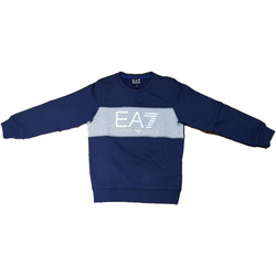 Kleidung Jungen Sweatshirts Emporio Armani EA7 3ZMB56-BJ11Z Blau