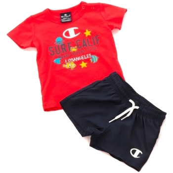 Kleidung Kinder Jogginganzüge Champion 305288 Rot