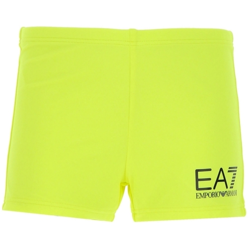 Kleidung Jungen Badeanzug /Badeshorts Emporio Armani EA7 906001-8P770 Gelb