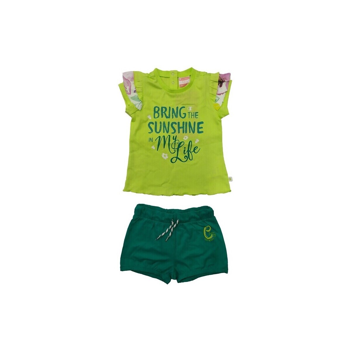 Kleidung Kinder Jogginganzüge Champion 501535 Grün