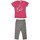 Kleidung Kinder Jogginganzüge Champion 501419 Rosa