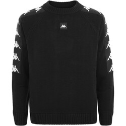 Kleidung Herren Sweatshirts Kappa 304N1C0 Schwarz