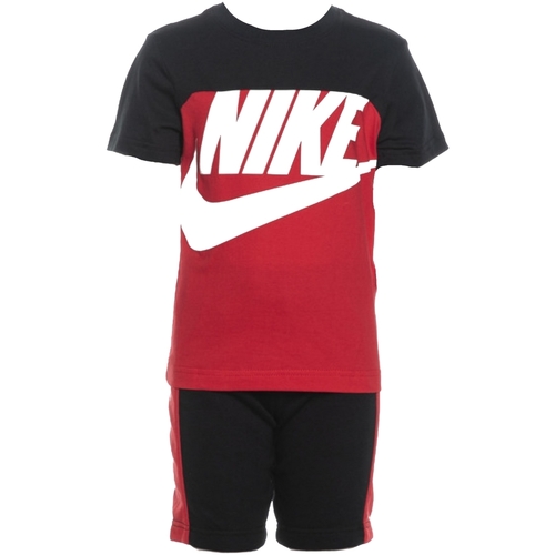Kleidung Jungen Jogginganzüge Nike 86H363 Schwarz