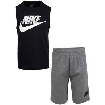 Kleidung Jungen Jogginganzüge Nike 86H823 Schwarz