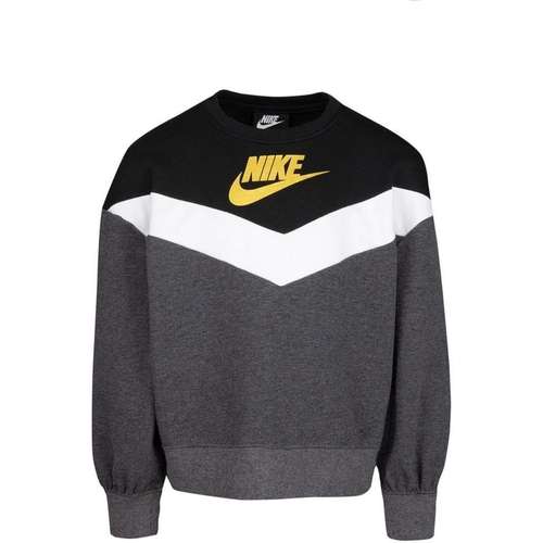 Kleidung Mädchen Sweatshirts Nike 36I111 Schwarz