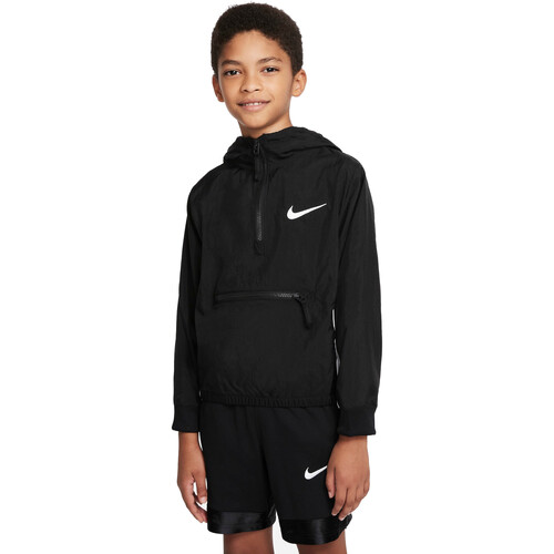Kleidung Jungen Windjacken Nike DM8178 Schwarz
