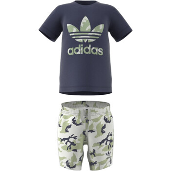 Kleidung Kinder Jogginganzüge adidas Originals HE6928 Blau