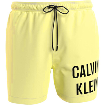 Kleidung Herren Badeanzug /Badeshorts Calvin Klein Jeans KM0KM00701 Gelb