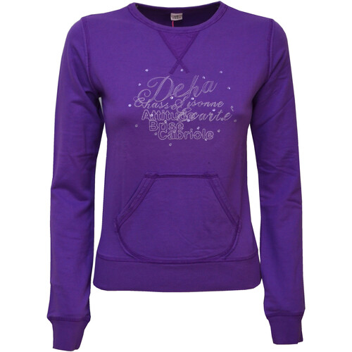 Kleidung Mädchen Sweatshirts Deha F67180 Violett