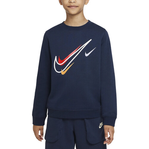 Kleidung Jungen Sweatshirts Nike DX2296 Blau