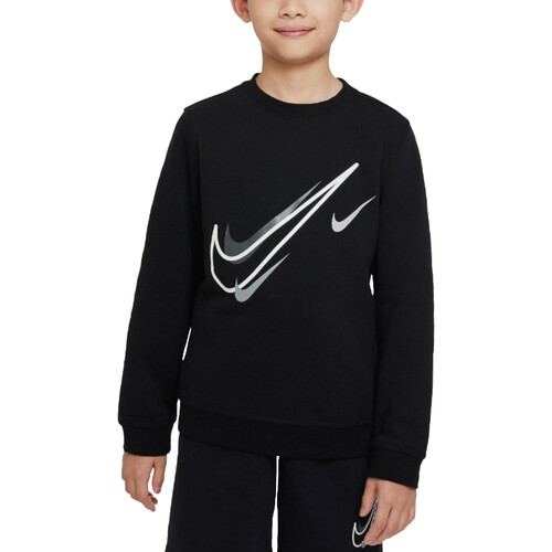 Kleidung Jungen Sweatshirts Nike DX2296 Schwarz