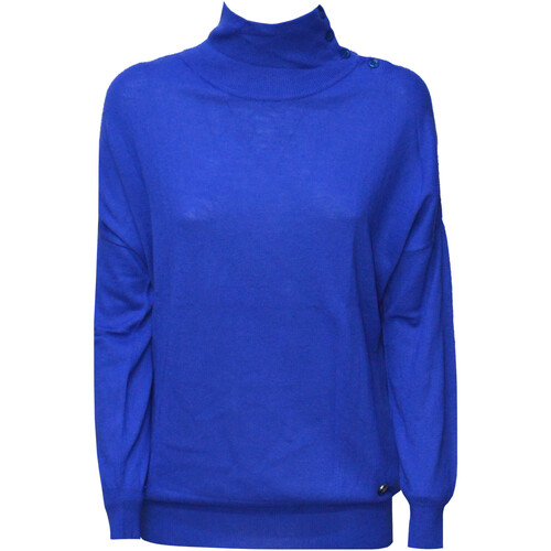 Kleidung Damen Pullover Emporio Armani EA7 MTM15M-MT10M Blau
