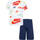 Kleidung Jungen Jogginganzüge Nike 86K471 Weiss